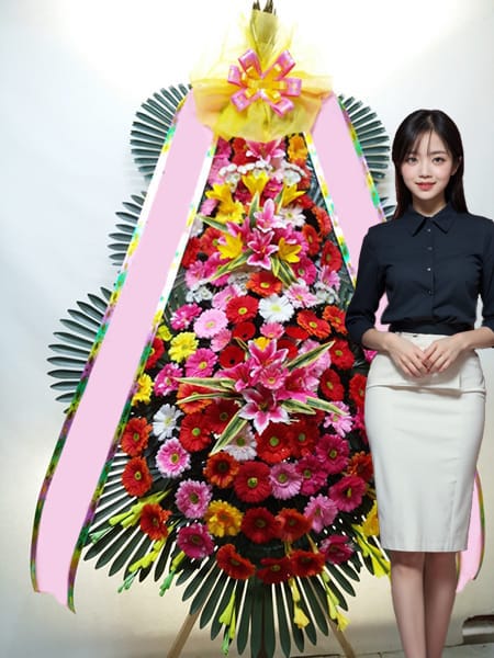 세인트메리엘 3단화환 고급형
